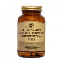 Glukozamina, Kwas Hialuronowy, Chondroityna, MSM tabletki 60 tabl. 