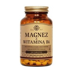 Magnez z witaminą b6 tabletki 100tabl.
