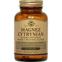 Magnez cytrynian tabletki 60tabl.