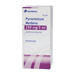 Pyrantelum Medana 250mg/5 ml zawiesina15 ml