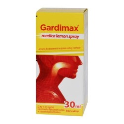 Gardimax Medica Lemon 20mg + 5mg / 10ml aerozol 30 ml