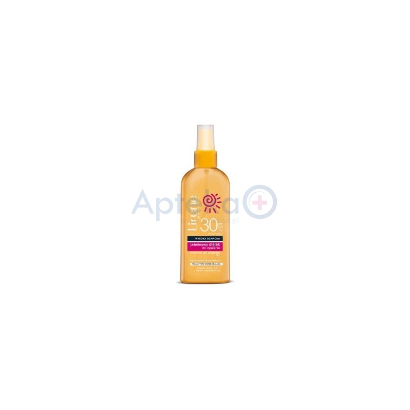 Lirene Sun Jaśminowy olejek do opalania SPF 30 150 ml