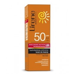 Lirene Sun hydrolipidowy ochronny krem do twarzy IR SPF 50 40 ml