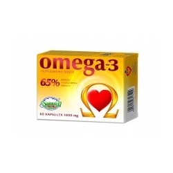 Omega-3 65 % 1000 mg 60 kaps. (Omega-3 1000 mg 120 kaps.)