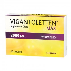 Vigantoletten Max 2000 j.m  tabletki 60 tabl.