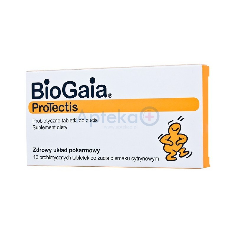 BioGaia probiotyczne tabletki do żucia 10 tabl.