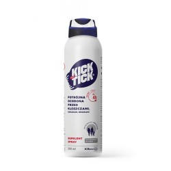 KICK THE TICK® Max Repelent Plus Ochrona przed kleszczami spray 200 ml