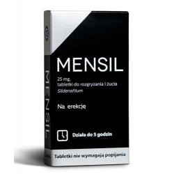 Mensil 25 mg tabletki do rozgryzania i żucia 2 tabl.