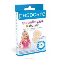Pasocare Specialist Plus Plaster okulistyczny dla dzieci 10szt.