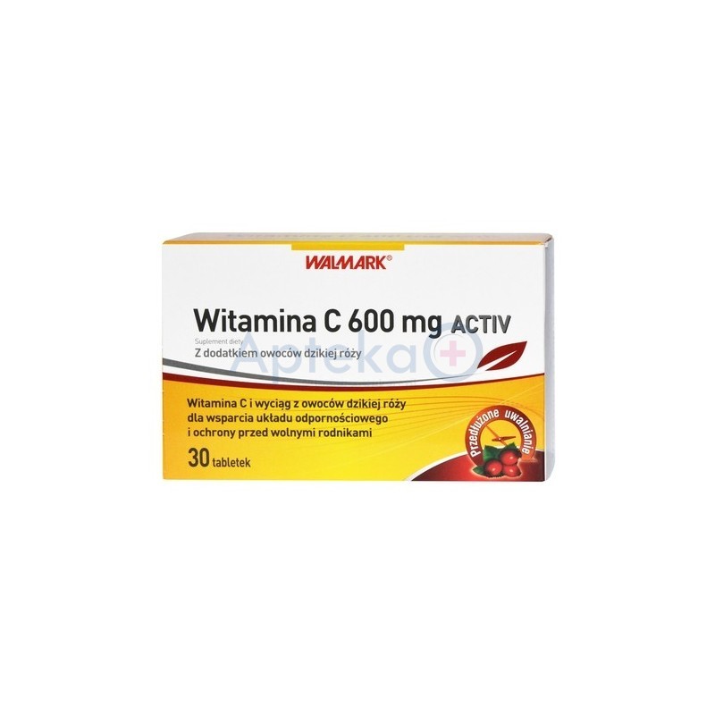 Witamina C 600 mg tabletki 30tabl.
