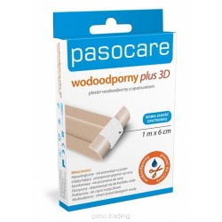 Pasocare Wodoodporny Plus 3D plaster 1m x 6 cm 1szt.