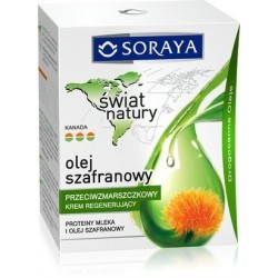 Soraya Świat Natury przeciwzmarszczkowy krem regenerujący - olej szafranowy 50 ml 