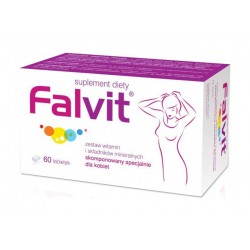 Falvit tabletki drażowane 60 tabl.