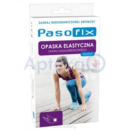 PasoFix Opaska elastyczna stawu nadgarstkowego długa S (15-16 cm) 1szt.