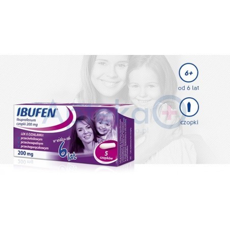Ibufen 200 mg czopki 5 czopków