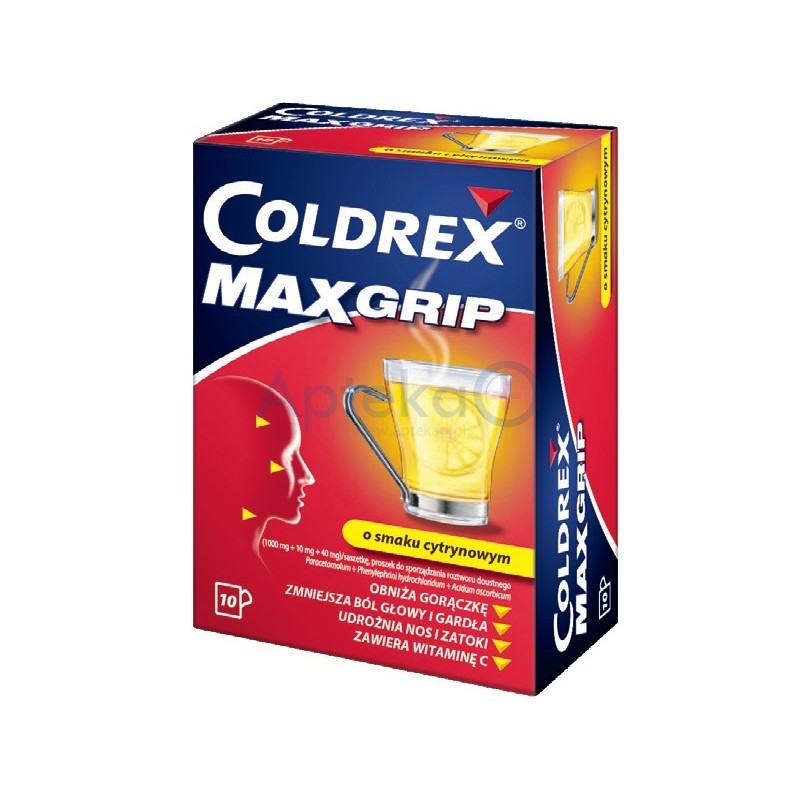 Coldrex MaxGrip saszetki 10 sasz.   