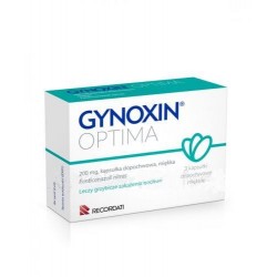Gynoxin Optima kapsułki dopochwowe 3kaps.