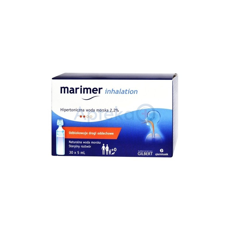 Marimer Inhalation hipertoniczna woda morska 30amp.