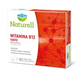 Naturell Witamina B12 Forte tabletki do ssania 60 tabl.