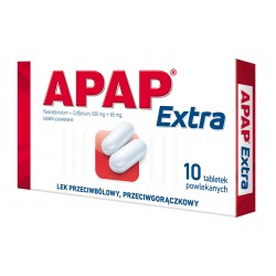 Apap Extra  tabletki powlekane 10 tabl. powl.
