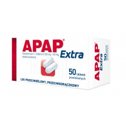 Apap Extra  tabletki powlekane 50 tabl. powl.