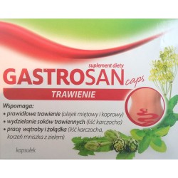 Gastrosan Caps Trawienie kapsułki 30kaps.