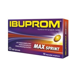 Ibuprom Max Sprint kapsułki miękkie 10 kaps.