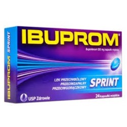Ibuprom Sprint kapsułki miękkie 24 kaps.