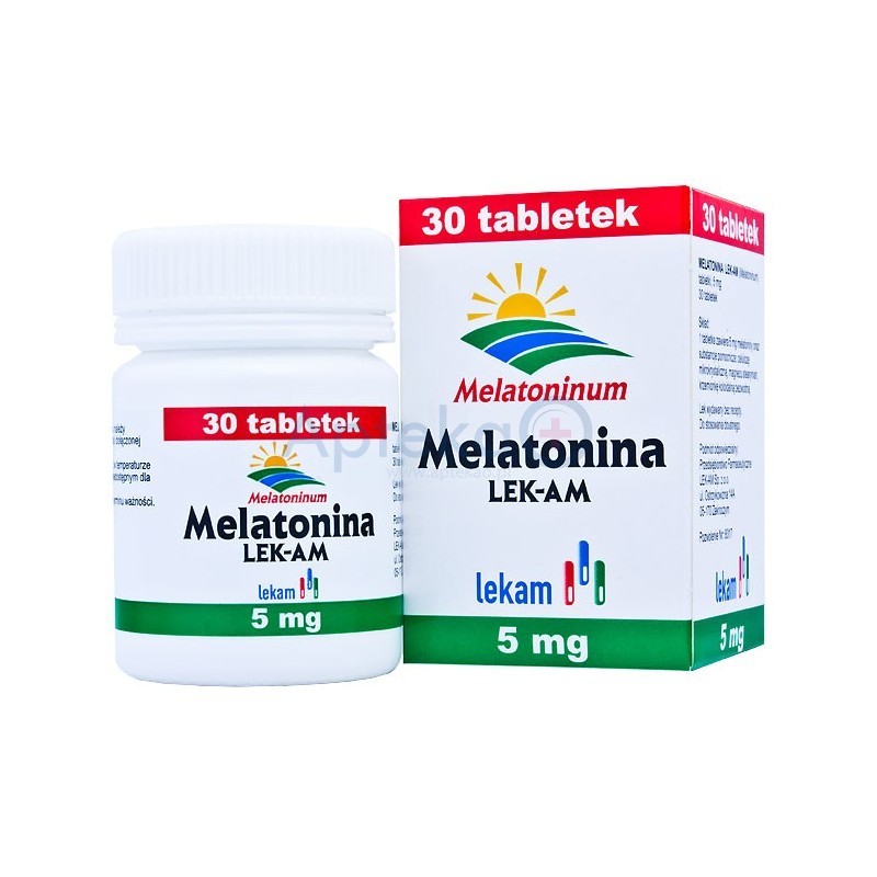 Melatonina 5 mg tabletki 30 tabl.