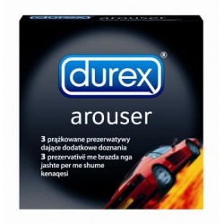 Durex arouser prezerwatywy 3 sztuki 