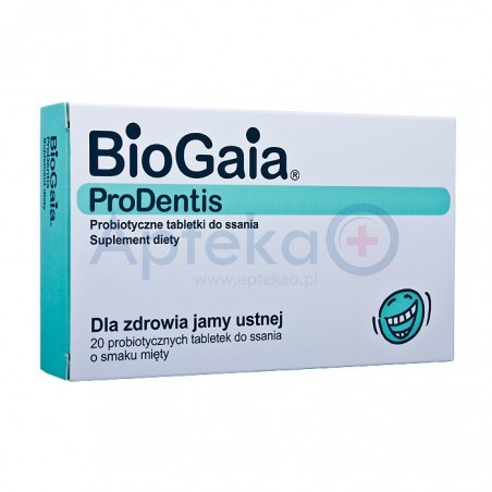 BioGaia Prodentis tabletki do ssania 20 tabl.