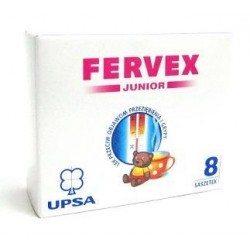 Fervex Junior proszek musujący 8 saszetek