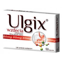 Ulgix wzdęcia 80 mg kapsułki miękkie 50 kaps.
