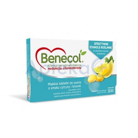 Benecol tabletki do ssania 30tabl.