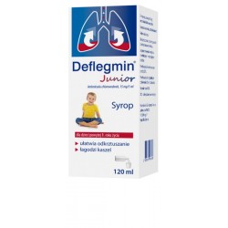 Deflegmin Junior 15 mg/5 ml syrop 120 ml
