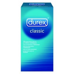 Durex classic prezerwatywy ze środkiem nawilżającym 12 sztuk