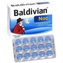 Baldivian Noc tabletki 15tabl.
