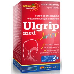 Ulgrip Junior Med syrop malinowy 125ml