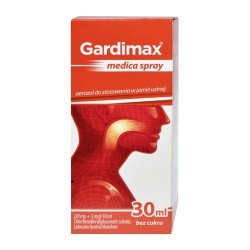 Gardimax Medica 20mg + 5mg / 10ml aerozol 30 ml