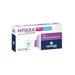 Hitaxa Fast Junior 2,5 mg 10 tabletk ulegających rozpadowi w jamie ustnej 