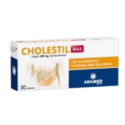 Cholestil Max 200mg tabletki 30 tabl.