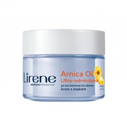 Lirene Arnica Oil Ultra-odmłodzenie Przeciwzmarszczkowy krem z olejkiem z arniki na dzień i na noc 50ml