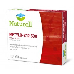 Naturell Metylo-B12 500 tabletki 60 tabl.