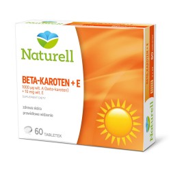 Naturell Beta-karoten + E tabletki 60tabl.