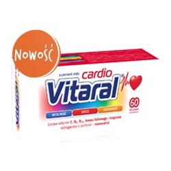 Vitaral Cardio tabletki drażowane 60 tabl.