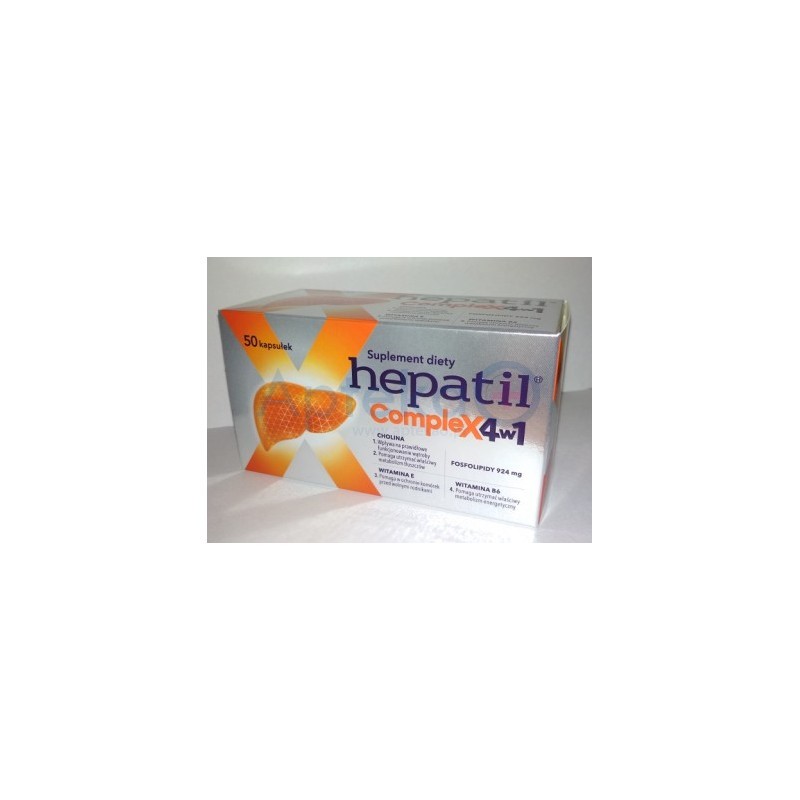 Hepatil Complex 4w1 kapsułki 50 kaps.