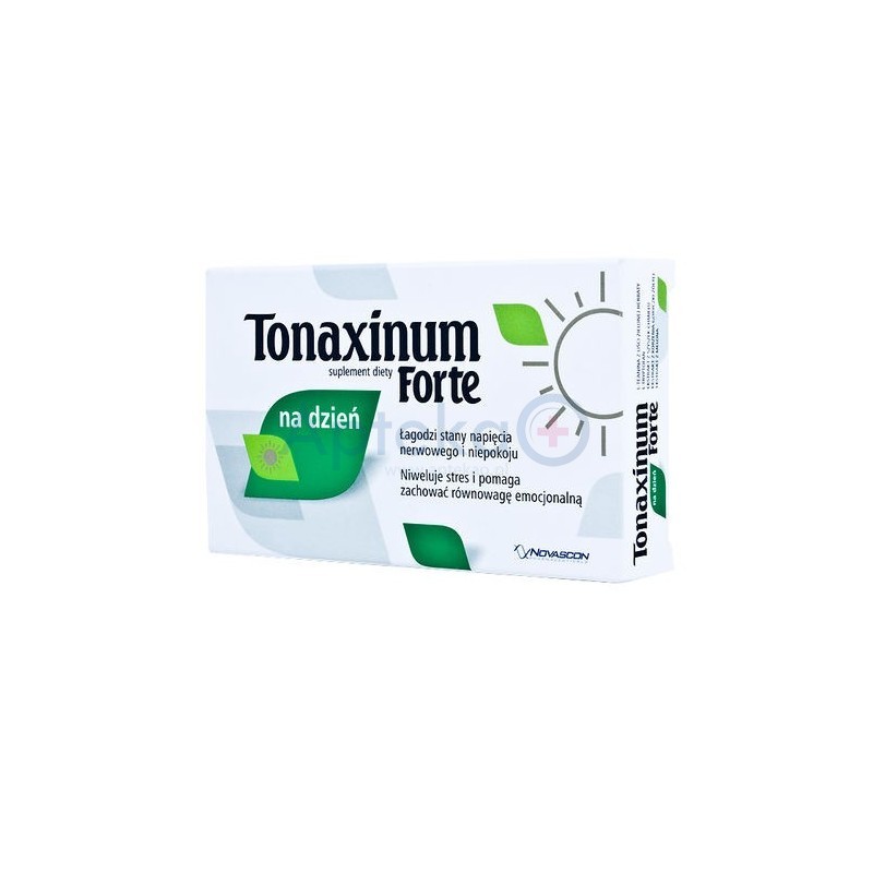 Tonaxinum Forte na dzień tabletki powlekanych 15 tabl.