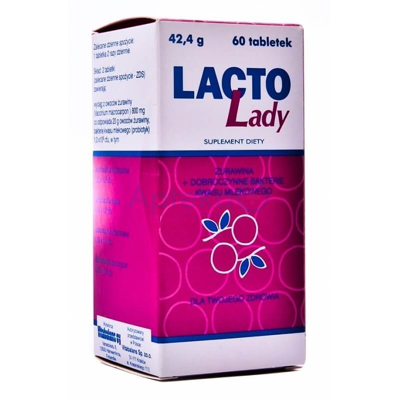 Lacto Lady tabletki 60tabl.