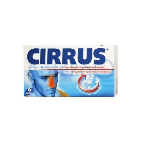 Cirrus (Duo) tabletki 6 tabl.