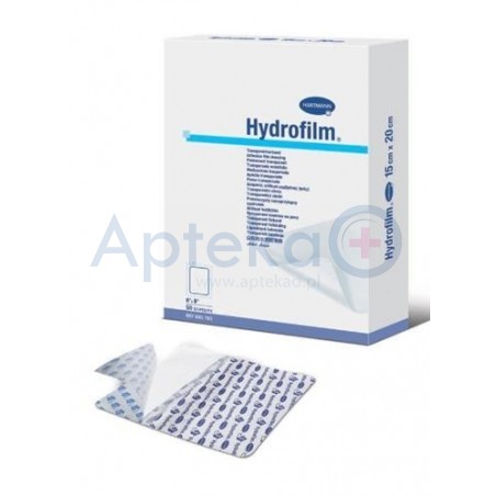 Hydrofilm Plus Opatrunek przezroczysty, samoprzylepny z folii poliuretanowej 6 x 7 cm 10szt.